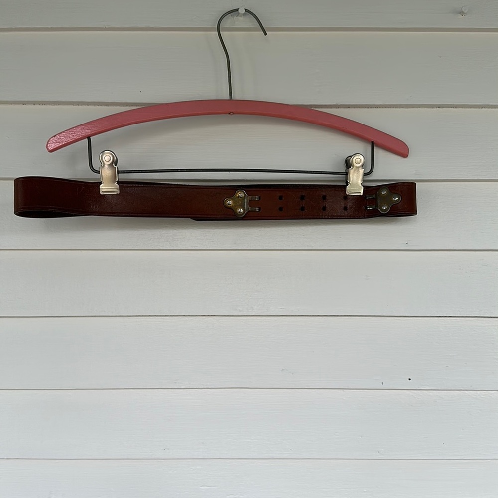 Vintage Bianchi for L.L. Bean leather belt